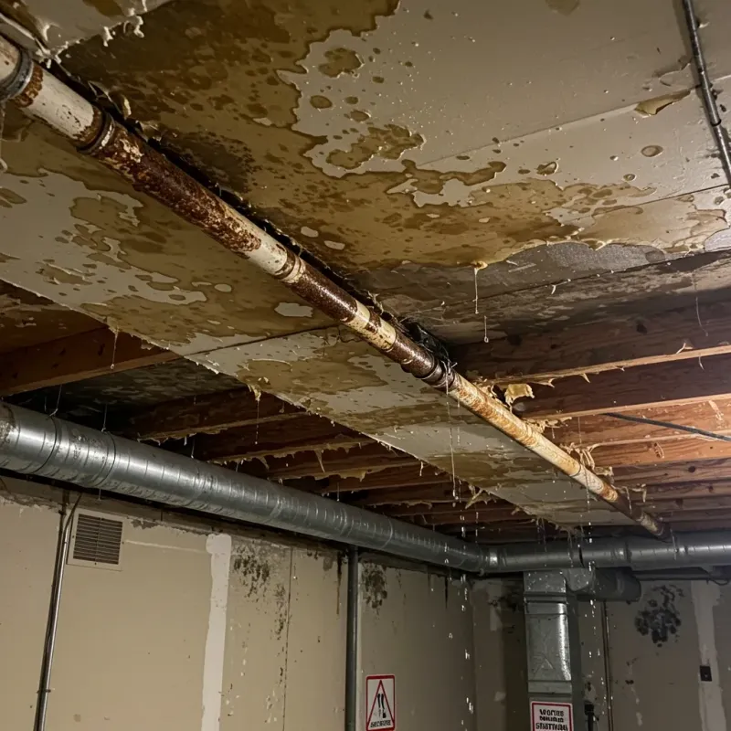 Ceiling Water Damage Repair in Prague, OK